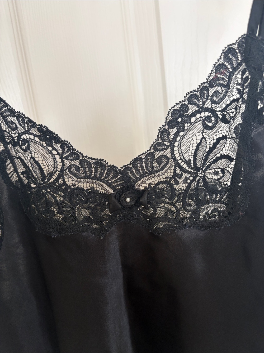 *VINTAGE* Dior Black Lace Camisole - Picture 3 of 6